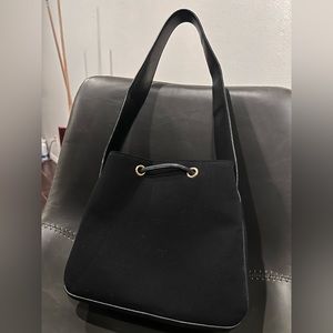 Ralph Lauren medium size black and gold tote